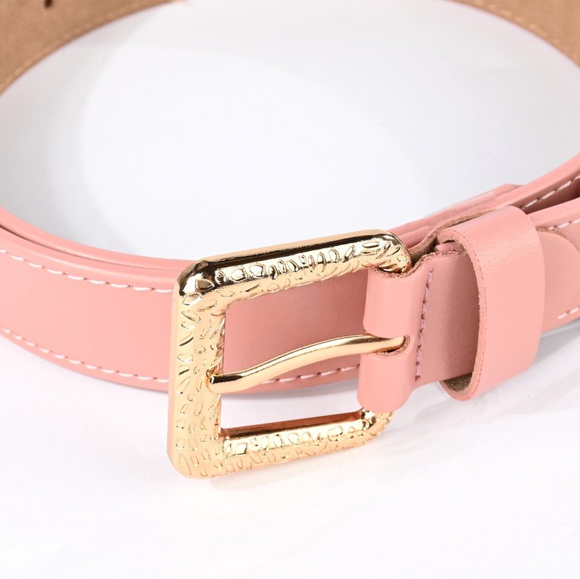 Women belt with buckle texture GB