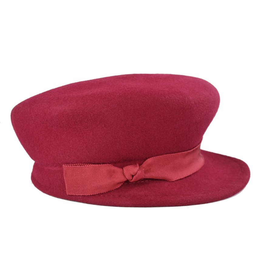 Wool beret with m GB