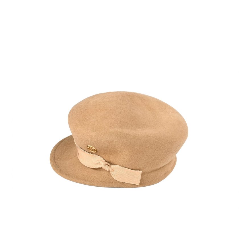 Béret en laine avec m GB