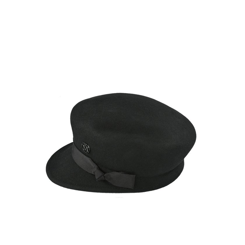 Wool beret with m GB