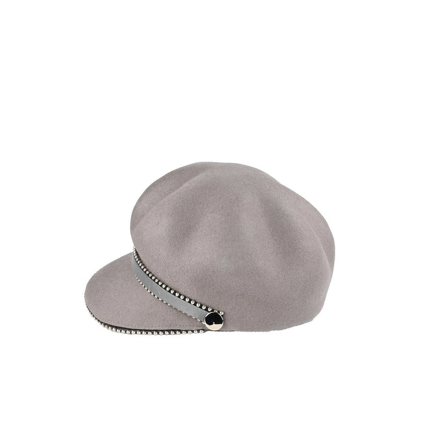 Béret en laine avec punaises GB