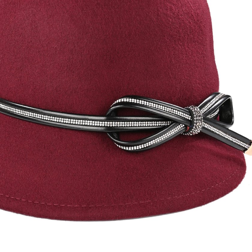 Sombrero de lana básico con lazo GB