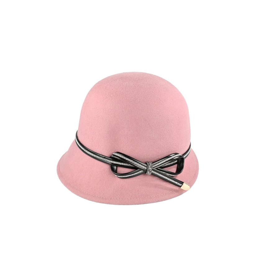 Basic wool hat with lace GB