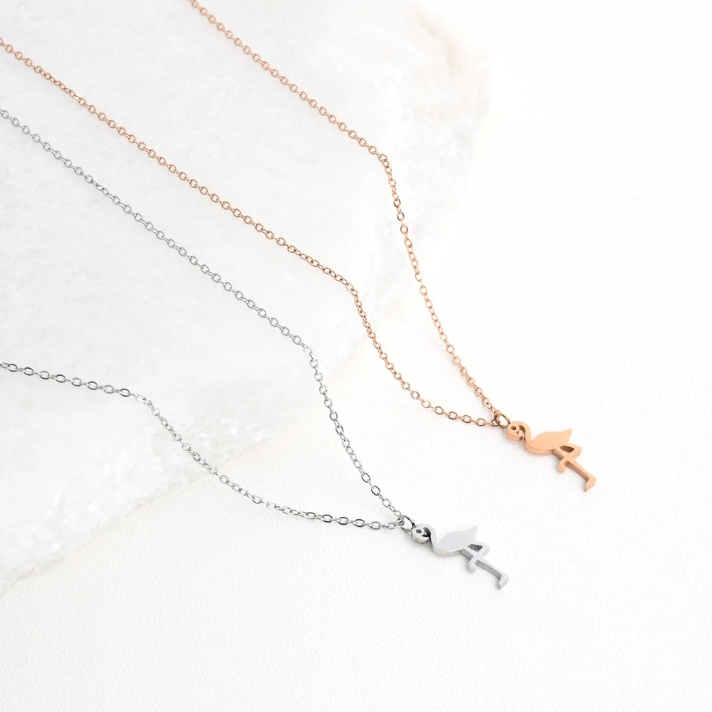 Collana fenicottero semplice GB