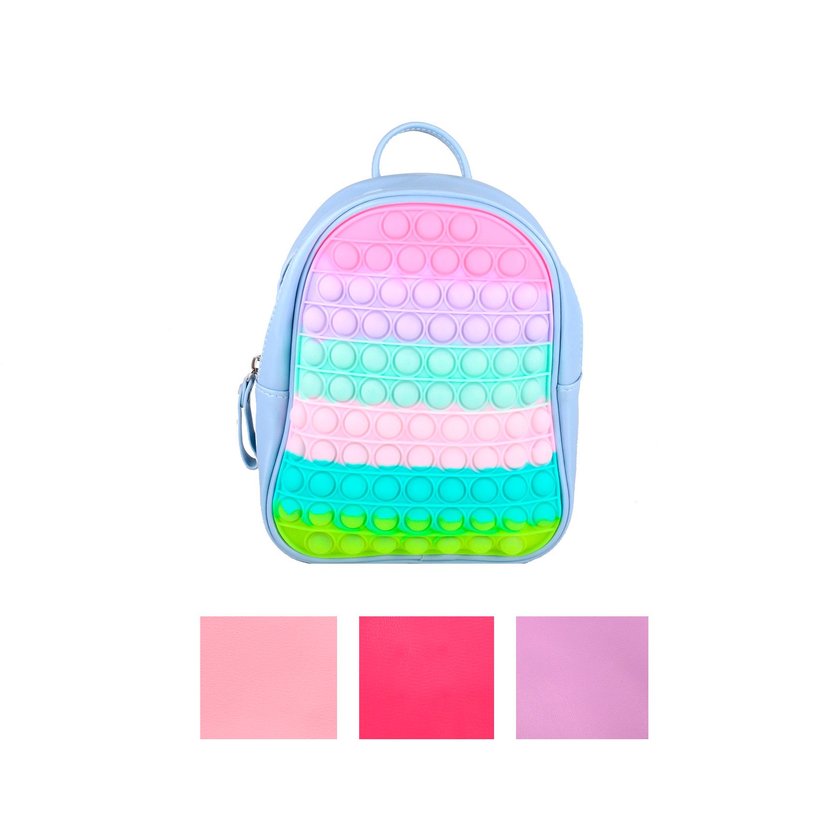 Mochila para niño pop it colorida GB