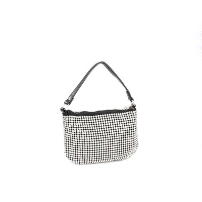 Pochette argent avec brillantes GB