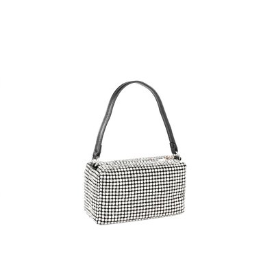 Pochette argent rectangulaire GB