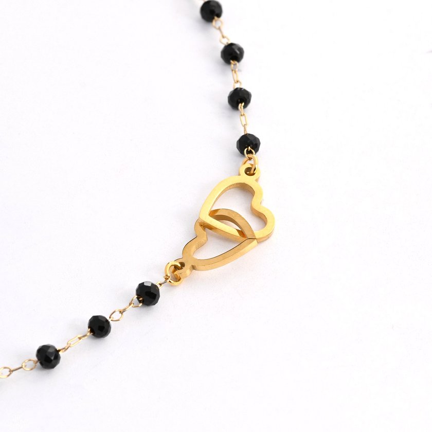 Collier cœur entrelacé GB