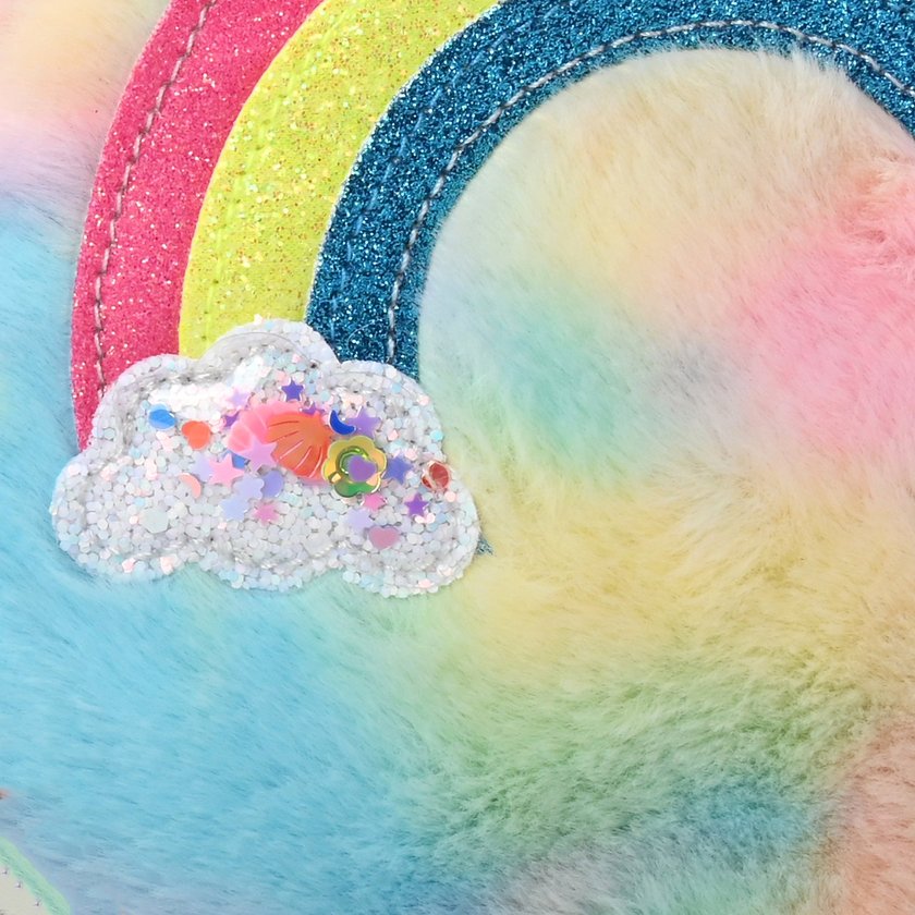 Mochila para niño redonda con arcoiris GB
