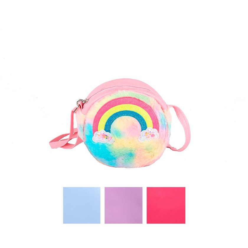 Mochila para niño redonda con arcoiris GB