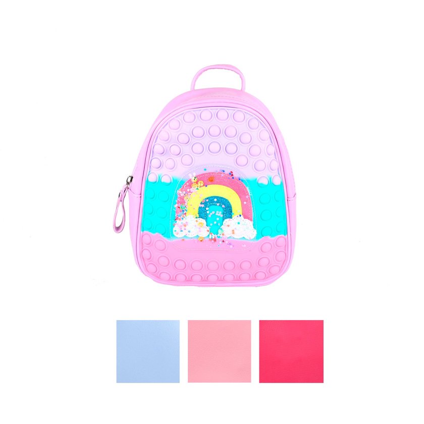 Kid backpack pop it rainbow GB