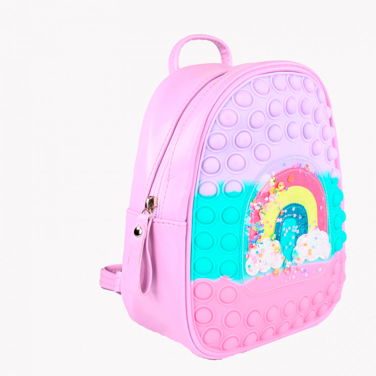 Sac à dos pour enfant pop it arc-en-ciel GB