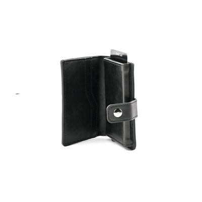 Card case black of button GB