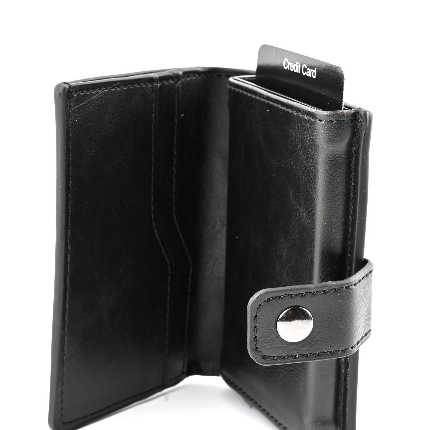 Card case black of button GB