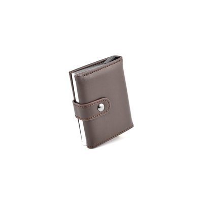 Brown simple card case GB