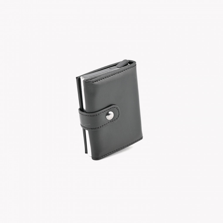 Black simple card case GB