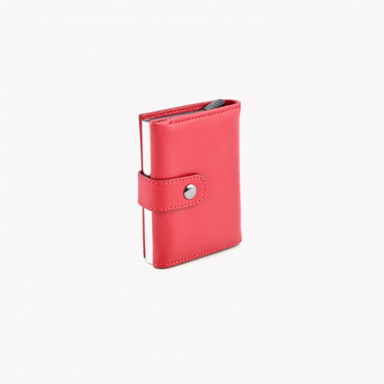 Porta-tarjeta rojo simple GB