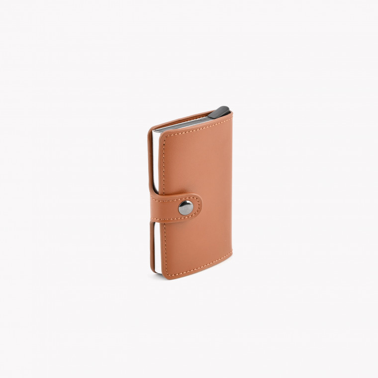 Camel men card in leather case GB