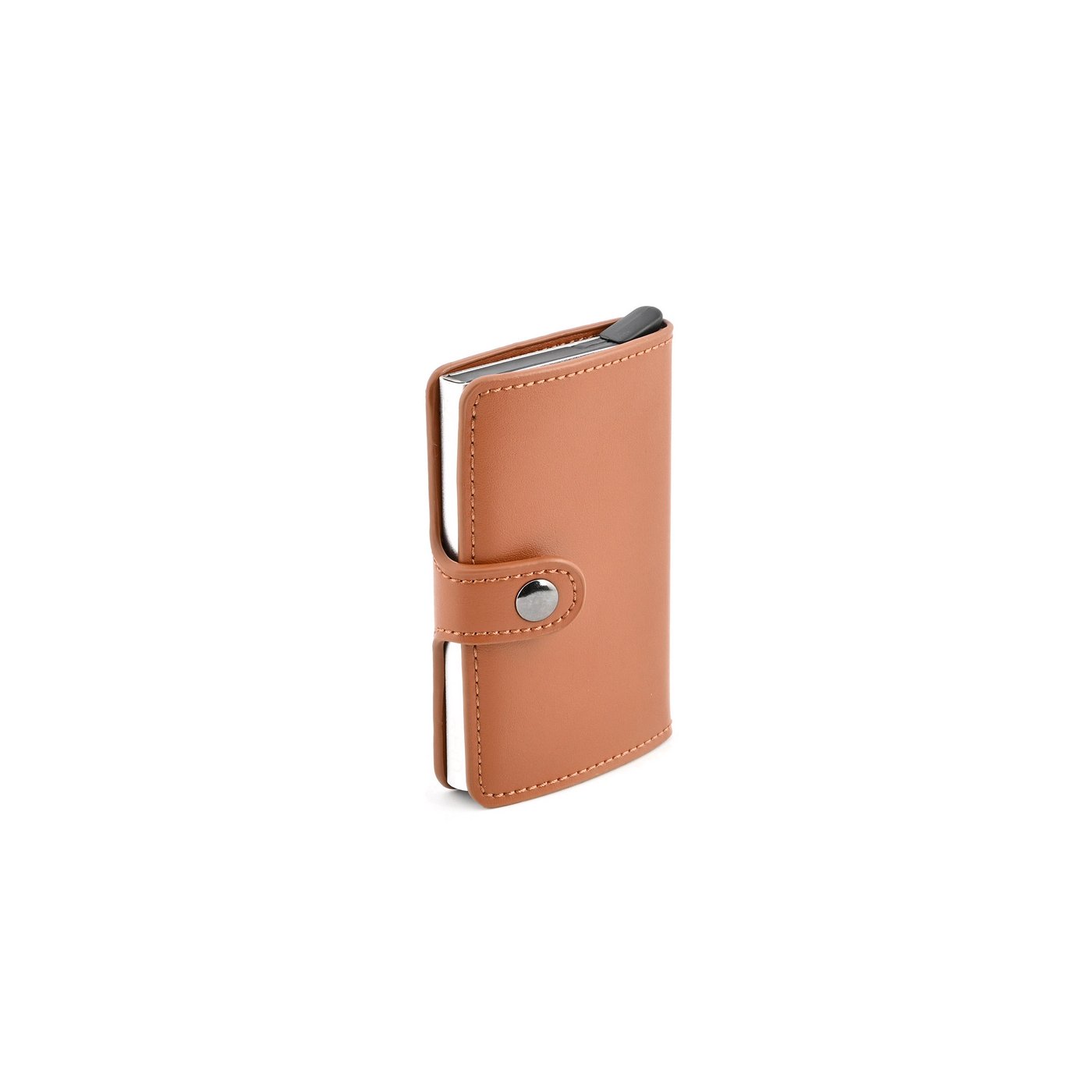 Porte-carte camel en cuir de homme GB