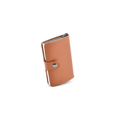 Porte-carte camel en cuir de homme GB