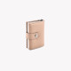 Brown card case in leather GB