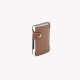Card case in leather brown GB