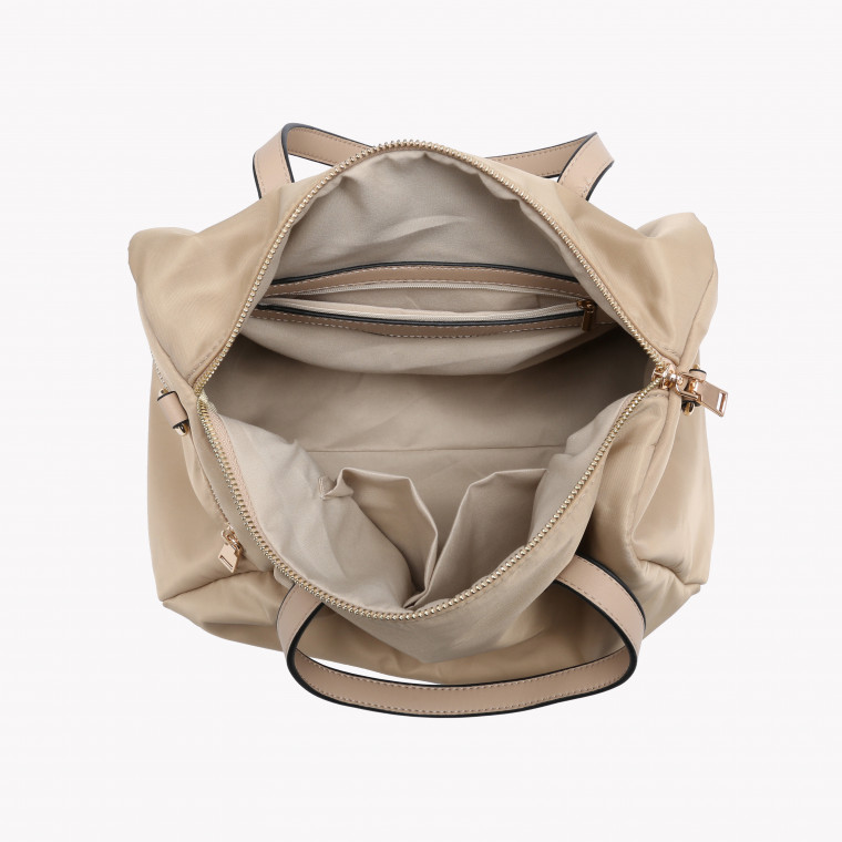 Nylon bag with zipper closure GB
