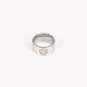 Steel ring thick clover GB