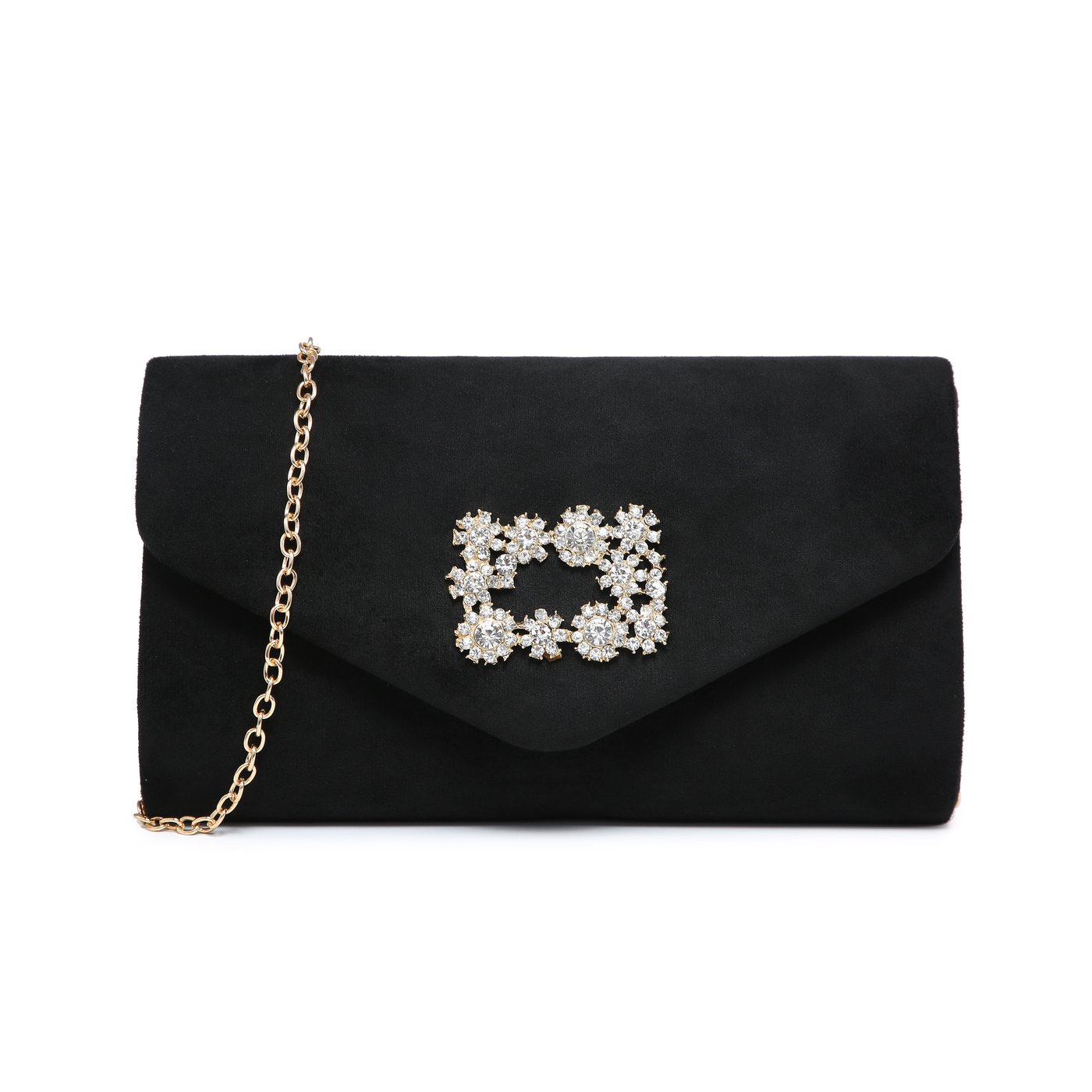 Pochette avec brillantes GB