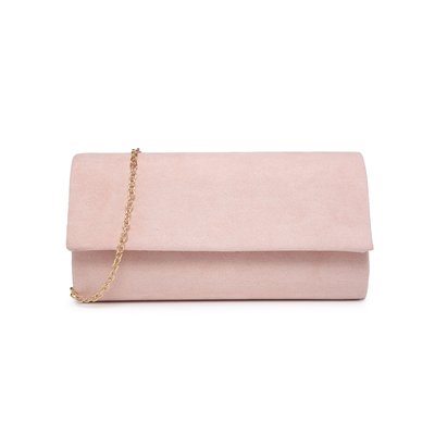 Pochette rectangulaire effet velours GB