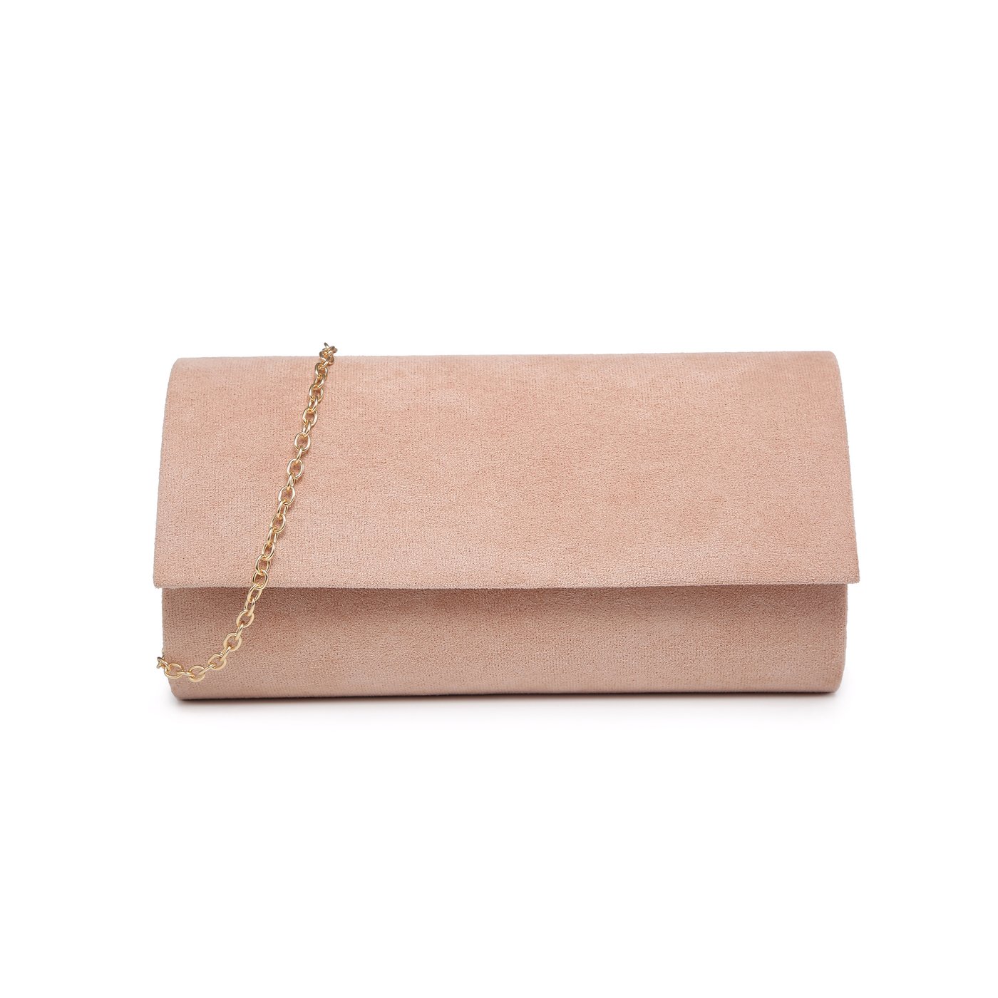 Pochette rectangulaire effet velours GB