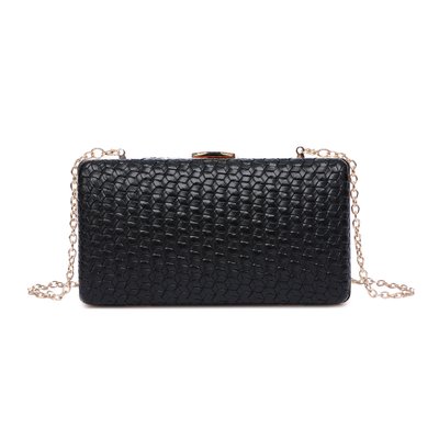 Clutch de fiesta con textura GB