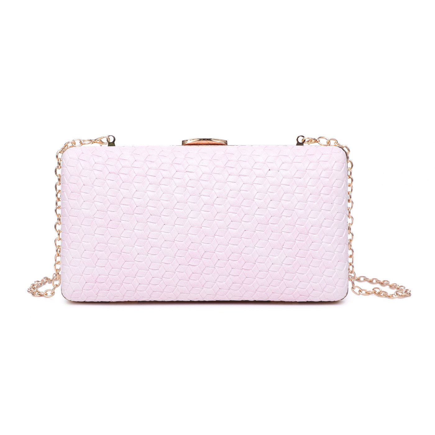 Clutch de fiesta con textura GB