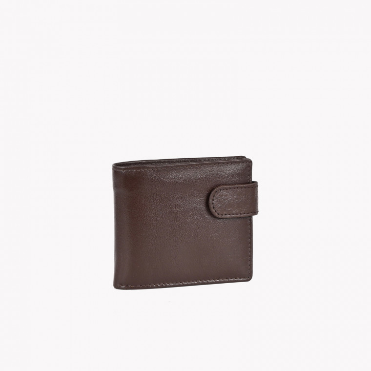 Men&#039;s wallet with button GB
