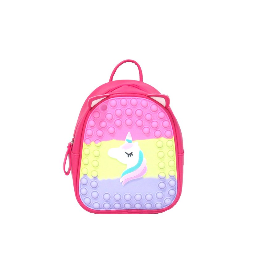 Mochila infantil pop it con unicornio GB