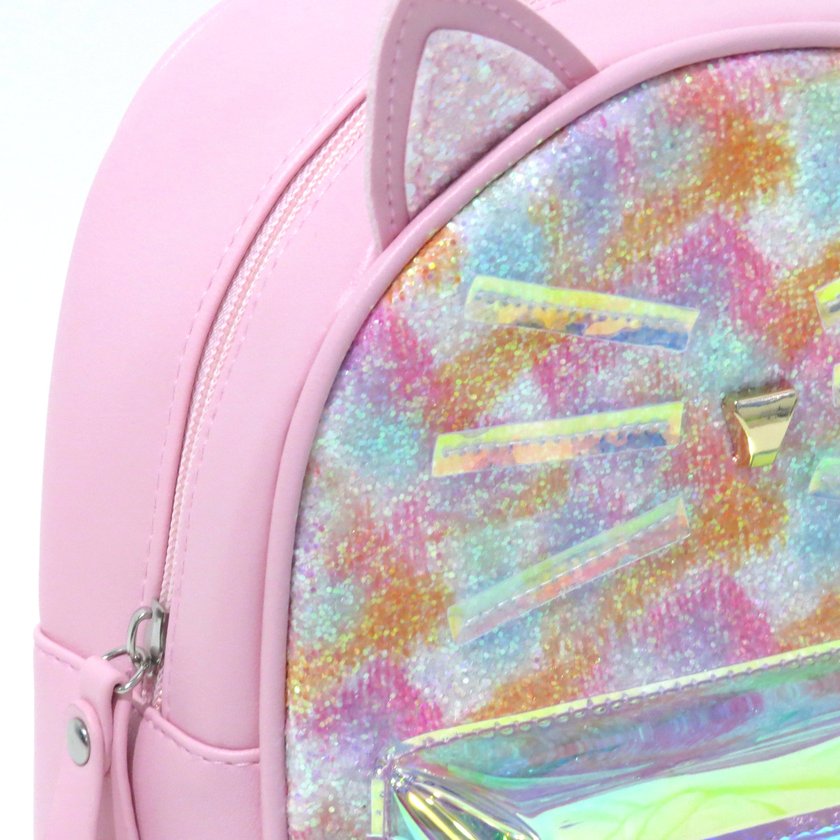 Mochila infantil con abalorios y bolsillo exterior GB