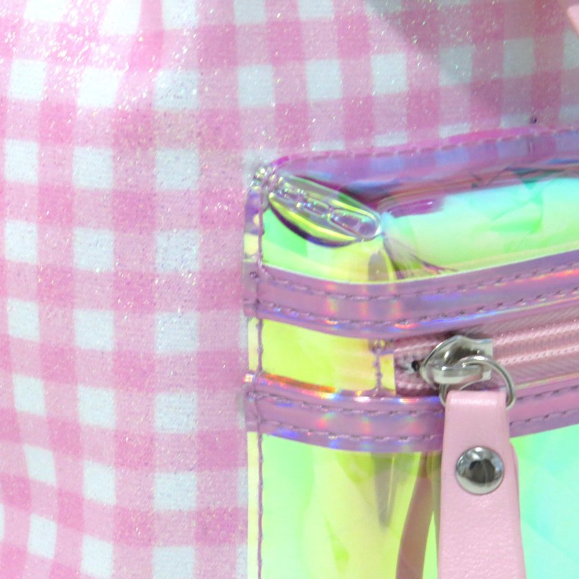 Mochila de criança com quadradinhos GB