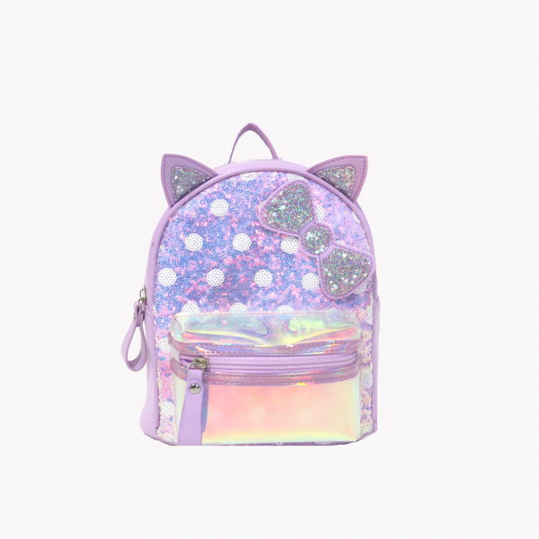 Children&#039;s backpack with rhinestones and bow GB