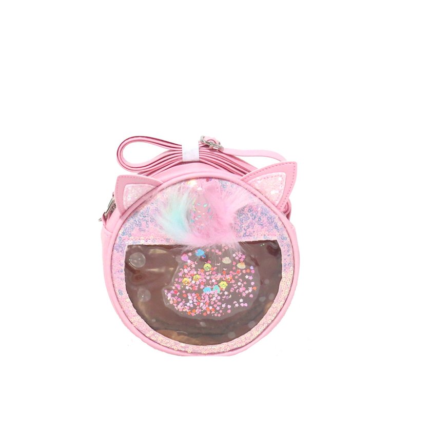 Bolso infantil con transparencia y unicornio GB