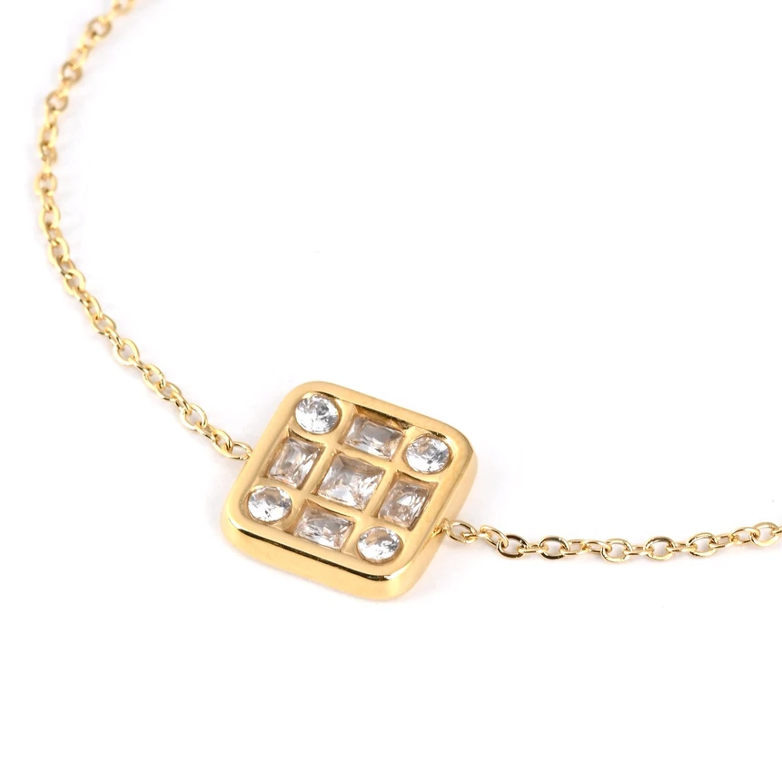 Pulseira em aço geométrica GB