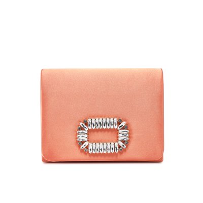 Pochette en satin avec pierres scintillantes GB