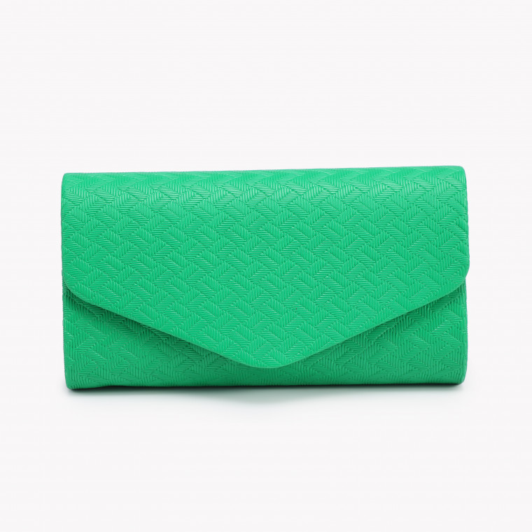 Zig zag envelope party bag with chain strap GB