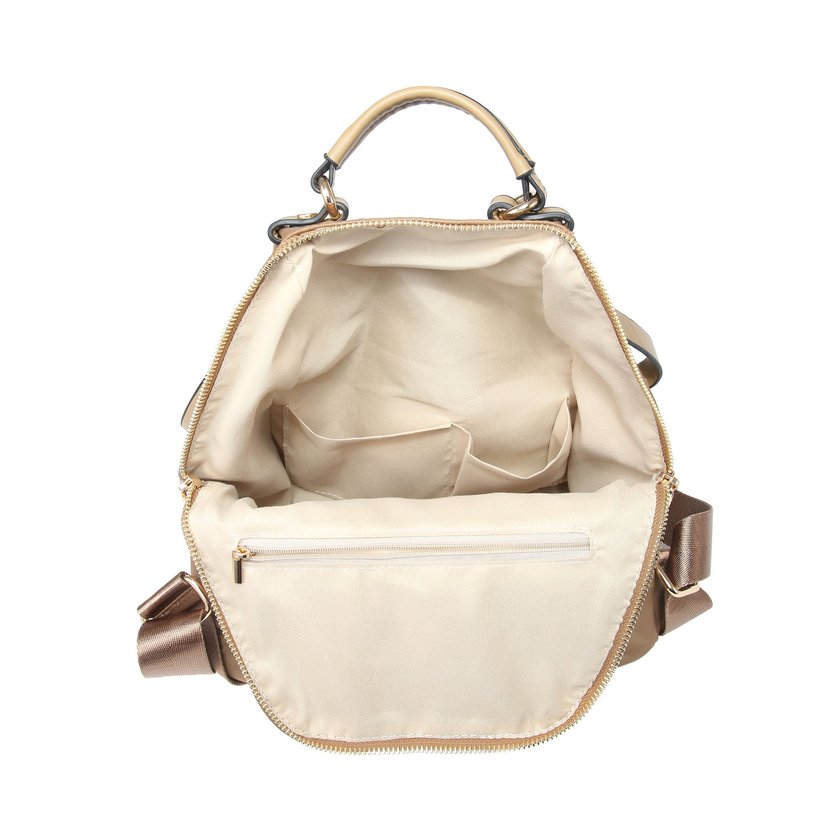 Zaino in nylon con cerniera GB