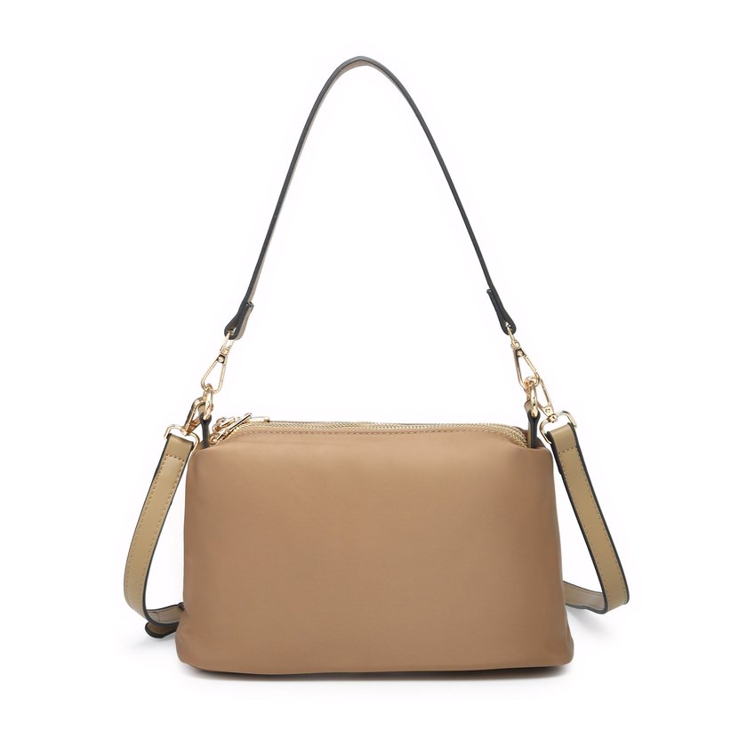 Borsa in nylon con diversi scomparti GB