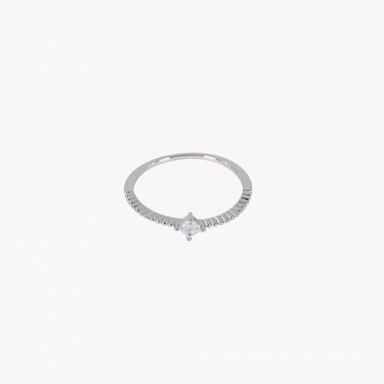 S925 solitaire ring texture GB