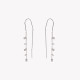 Boucles d&#039;oreilles en acier long pendentifs GB