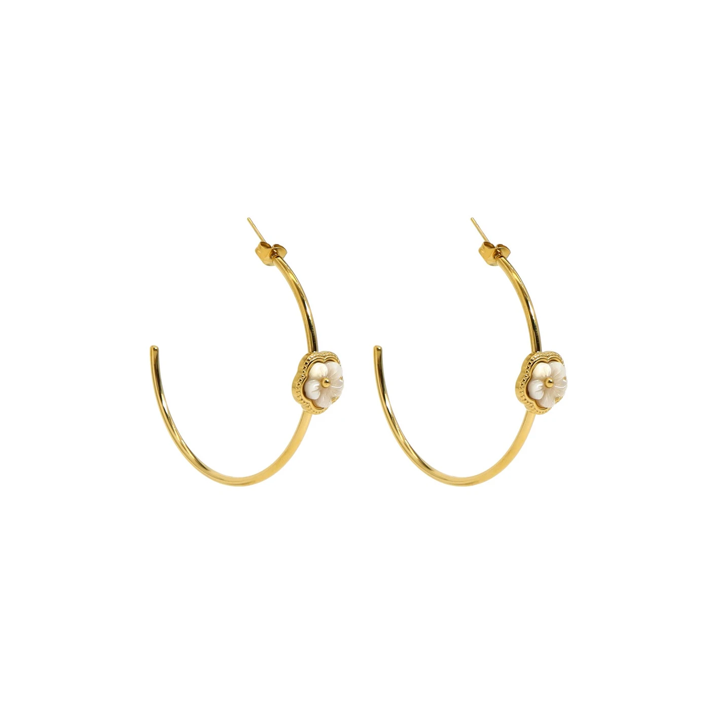 Steel hoops thin flower GB