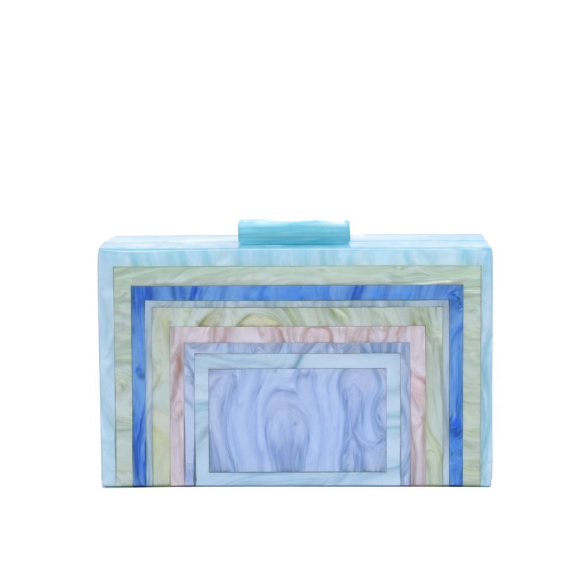 Acrylic party bag pink GB