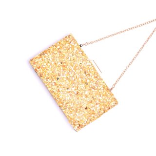 Bolsas de fiesta de piedras negro GB