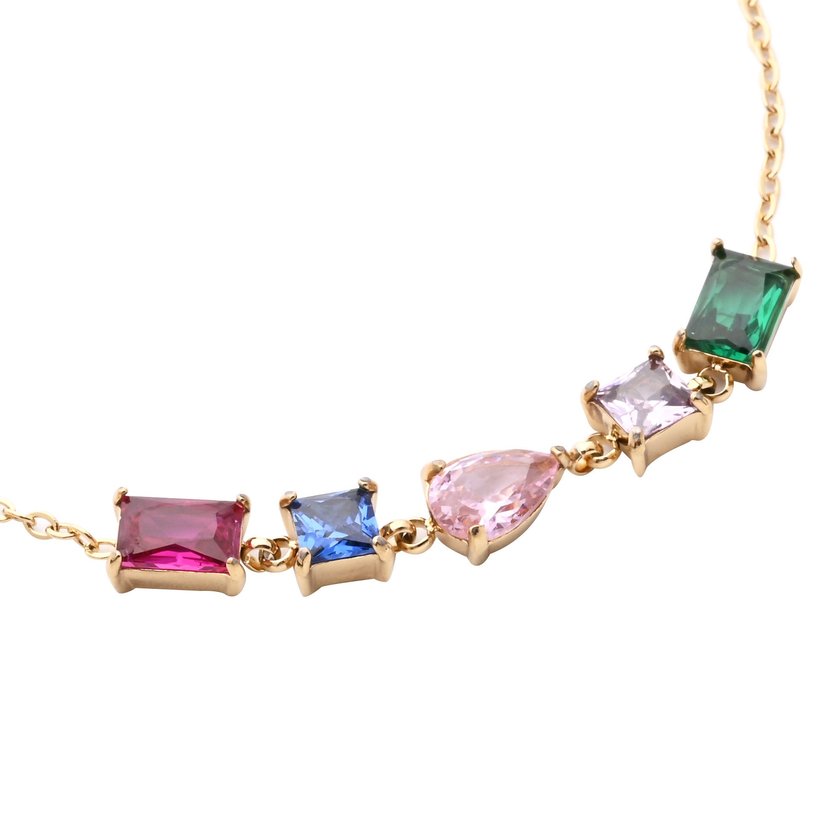Pulseira em aço formas geométricas GB